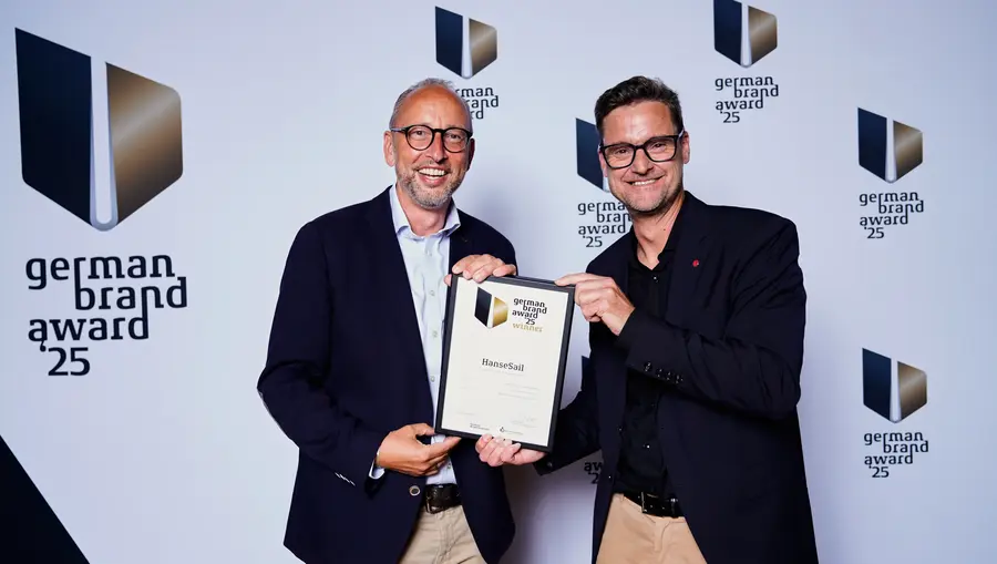 German Brand Award 2025: Rostocker Hanse Sail wird als Marke ausgezeichnet